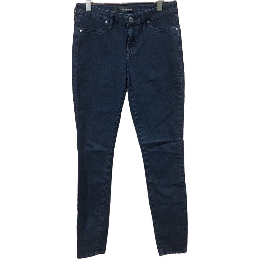 Rich & Skinny Women's Jeans sz 28 skinny jeans sz 28 Dark Wash Dark denim